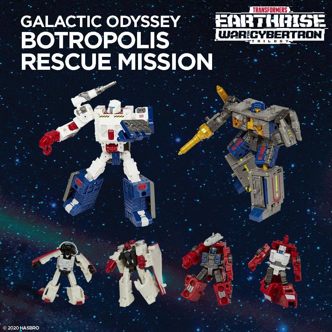 First Look Transformers Galactic Odyssey #5 Botropolis Rescue